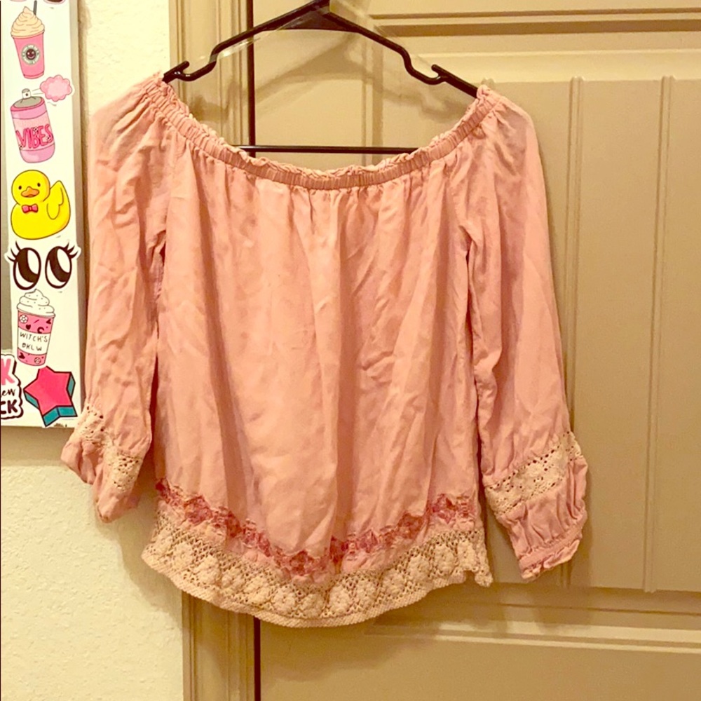 off the shoulder top